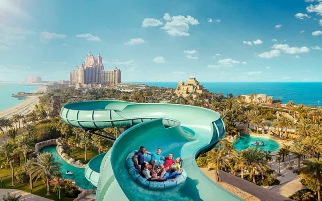 Công viên nước Aquaventure - điểm giải trí cực lý tưởng tại Dubai